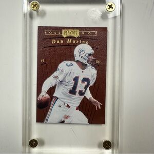 1996 Playoff Contenders Prime Dan Marino "Boss Hog" Insert